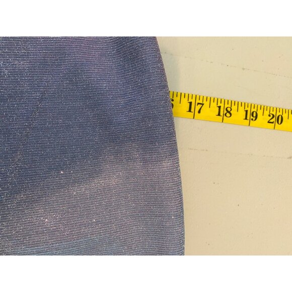 BCX Sparkly Purple Party Dress Straps Midi Size 5 - Picture 9 of 10